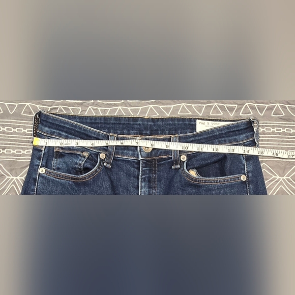 Rag & Bone Slim Boot Jeans Size 28 - Picture 5 of 6